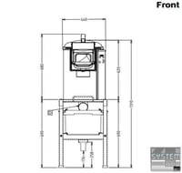 Картофелечистка Electrolux T10EK324, фото №2, интернет-магазин пищевого оборудования Систем4