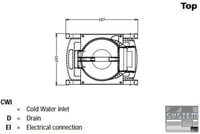 Картоплечистка Electrolux T10EK324, фото №3, інтернет-магазин харчового обладнання Систем4