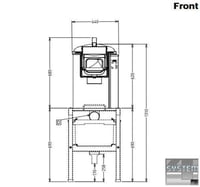 Картоплечистка Electrolux T10E1C, фото №2, інтернет-магазин харчового обладнання Систем4