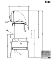 Картоплечистка Electrolux T10E1C, фото №4, інтернет-магазин харчового обладнання Систем4