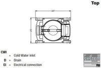 Картоплечистка Electrolux T15E1, фото №3, інтернет-магазин харчового обладнання Систем4