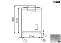 Овощемийна машина Electrolux LVA100D, фото №2, інтернет-магазин харчового обладнання Систем4