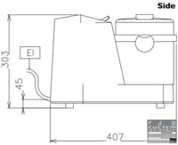 Куттер Electrolux K35, фото №4, інтернет-магазин харчового обладнання Систем4