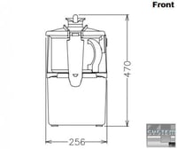 Куттер Electrolux K451V, фото №2, інтернет-магазин харчового обладнання Систем4