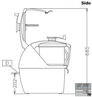 Куттер Electrolux K451V, фото №4, интернет-магазин пищевого оборудования Систем4