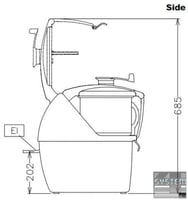 Куттер Electrolux K552V38, фото №4, інтернет-магазин харчового обладнання Систем4