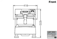 Куттер Electrolux KE120F, фото №2, интернет-магазин пищевого оборудования Систем4