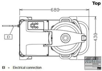 Куттер Electrolux KE120F, фото №3, интернет-магазин пищевого оборудования Систем4