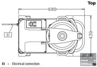 Куттер Electrolux KE120F, фото №3, інтернет-магазин харчового обладнання Систем4