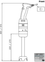 Ручной миксер Electrolux SMT20W25, фото №2, интернет-магазин пищевого оборудования Систем4