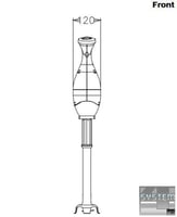 Ручний міксер Electrolux BMK350T45, фото №2, інтернет-магазин харчового обладнання Систем4