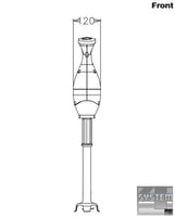 Ручной миксер Electrolux BMK450T45, фото №2, интернет-магазин пищевого оборудования Систем4