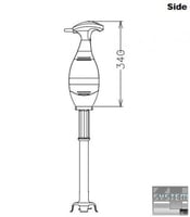 Ручной миксер Electrolux BMK450T45, фото №4, интернет-магазин пищевого оборудования Систем4