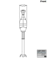 Ручной миксер Electrolux BMX660T55, фото №2, интернет-магазин пищевого оборудования Систем4