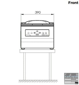 Вакуумний пакувальник Electrolux EVP30, фото №2, інтернет-магазин харчового обладнання Систем4