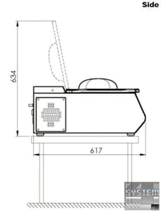 Вакуумный упаковщик Electrolux EVP31, фото №3, интернет-магазин пищевого оборудования Систем4