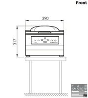 Вакуумний пакувальник Electrolux EVP31G, фото №2, інтернет-магазин харчового обладнання Систем4