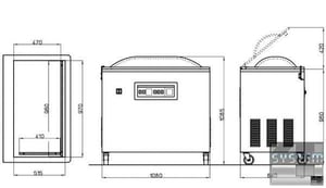 Упаковочмная машина La Minerva Pack 40X, фото №4, интернет-магазин пищевого оборудования Систем4