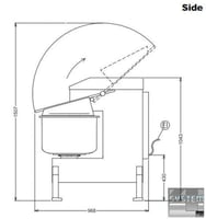 Тістоміс Electrolux PSF50, фото №4, інтернет-магазин харчового обладнання Систем4