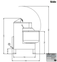 Тістоміс Electrolux PSR100, фото №4, інтернет-магазин харчового обладнання Систем4