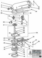 Миксер планетарный Bartscher А150.046, фото №4, интернет-магазин пищевого оборудования Систем4