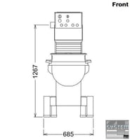 Миксер планетарный Electrolux XBE60SX, фото №2, интернет-магазин пищевого оборудования Систем4