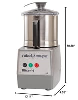 Бліксер Robot-Coupe Blixer 4-3000, фото №14, інтернет-магазин харчового обладнання Систем4