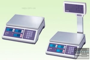 Весы CAS ER Plus E (RS-232) (3/6), фото №1, интернет-магазин пищевого оборудования Систем4