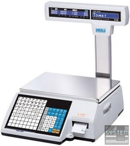 Весы торговые CAS CL5000J-IP/R (3/6), фото №1, интернет-магазин пищевого оборудования Систем4