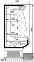 Холодильна гірка Аріада (Віола) ВС7-260, фото №2, інтернет-магазин харчового обладнання Систем4