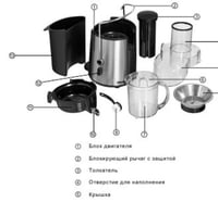 Соковитискач Bartscher Top Juicer 150145, фото №2, інтернет-магазин харчового обладнання Систем4