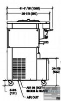 Фризер для молочного коктейля и мягкого мороженого Taylor C 606, фото №3, интернет-магазин пищевого оборудования Систем4