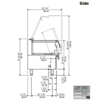 Сковорода професійна Electrolux E7BREHMNFX, фото №4, інтернет-магазин харчового обладнання Систем4