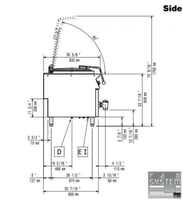 Котел травний Electrolux E9BSEHIRFR, фото №4, інтернет-магазин харчового обладнання Систем4