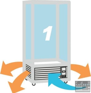 Морозильный шкаф Tecfrigo EXPONORM 650 P, фото №3, интернет-магазин пищевого оборудования Систем4