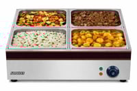 Мармит тепловой AIRHOT BM-4, фото №3, интернет-магазин пищевого оборудования Систем4