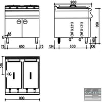 Фритюрниця INOKSAN 9FG 221, фото №2, інтернет-магазин харчового обладнання Систем4