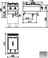 Фритюрниця INOKSAN 7FE 100, фото №2, інтернет-магазин харчового обладнання Систем4