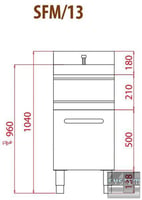 Фритюрниця FIMAR SFM/13, фото №2, інтернет-магазин харчового обладнання Систем4