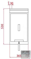 Фритюрниця FIMAR SFM/13, фото №3, інтернет-магазин харчового обладнання Систем4