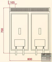 Фритюрница FIMAR SFM/18D, фото №3, интернет-магазин пищевого оборудования Систем4