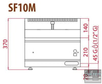 Фритюрниця FIMAR SF/10M, фото №2, інтернет-магазин харчового обладнання Систем4