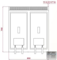 Фритюрница FIMAR SF/10DM, фото №3, интернет-магазин пищевого оборудования Систем4