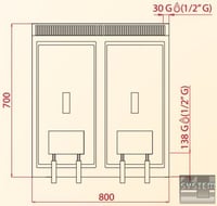 Фритюрниця FIMAR SF/20DM, фото №3, інтернет-магазин харчового обладнання Систем4