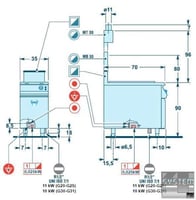 Фритюрница Angelo Po 0G1FR3G, фото №7, інтернет-магазин харчового обладнання Систем4