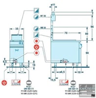 Фритюрница Angelo Po 0G1FR3G, фото №7, интернет-магазин пищевого оборудования Систем4