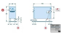 Фритюрница Angelo Po 04WFR3ED, фото №9, интернет-магазин пищевого оборудования Систем4