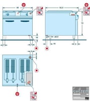 Фритюрница Angelo Po 191FR4E, фото №10, интернет-магазин пищевого оборудования Систем4