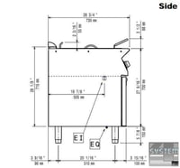 Фритюрница Electrolux E7FRED1BF0, фото №4, интернет-магазин пищевого оборудования Систем4