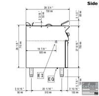 Фритюрниця Electrolux E7FREH2BF0, фото №4, інтернет-магазин харчового обладнання Систем4